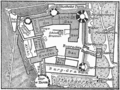 Castle floor plan, 1888