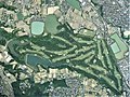 広野ゴルフ倶楽部（三木市）の空中写真。（2009年撮影）