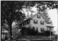 Historic American Buildings Survey Frank O. Branzetti, Photographer May 6, 1941 (a) EXT.- FRONT and SIDE, LOOKING NORTH - Horn Pond Tavern, Woburn, Middlesex County, MA HABS MASS,9-WOB,1-1.tif