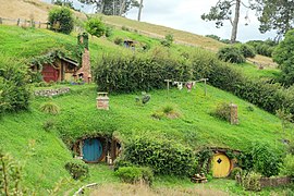 Hobbit holes on the hillside.jpg
