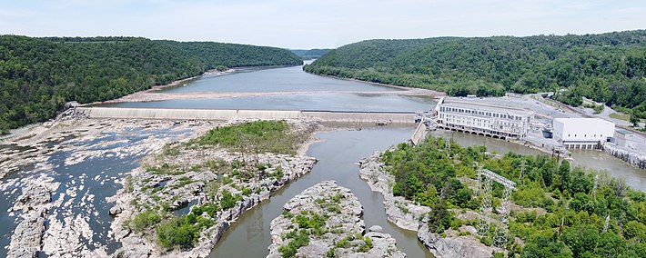 Holtwood Dam on the Susquehanna River