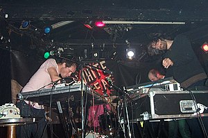 Holy Fuck performing at White Heat in 2007