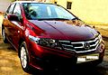 My Honda City Side and Front View