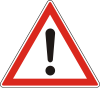 panneau de signalisation Hongrie A-053.svg