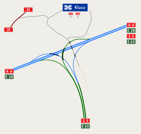 IC Szczecin Klucz scheme