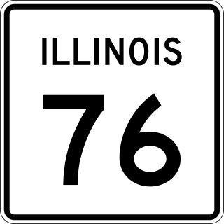 <span class="mw-page-title-main">Illinois Route 76</span> Highway in Illinois
