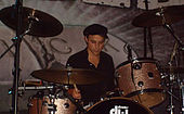 Isaac Carpenter became Loaded's new drummer following the departure of Geoff Reading in 2009. IsaacCarpenterLive.jpg