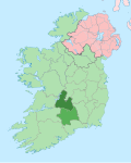 Thumbnail for File:Island of Ireland location map North Tipperary.svg