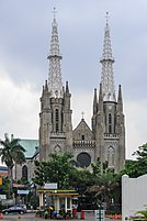 The Jakarta Cathedral, one of the oldest churches in Jakarta