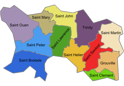 Parishes in Jersey