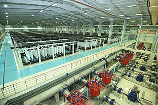 <span class="mw-page-title-main">Jeyranbatan Ultrafiltration Water Treatment Plants Complex</span> Water filtration plant in Azerbaijan