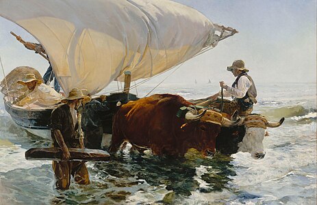 Joaquín Sorolla, La Vuelta de la Pesca, 1894