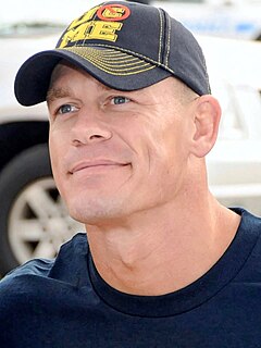 John Cena American professional wrestler, actor, and television presenter