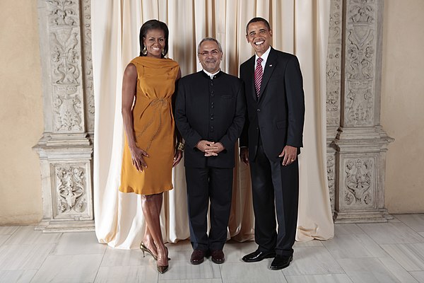 Ramos-Horta with United States President Barack Obama and First Lady Michelle Obama