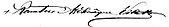 signature de Joseph-René Vilatte