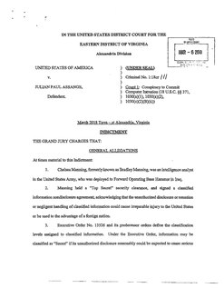 <span class="mw-page-title-main">Indictment and arrest of Julian Assange</span> Arrest of WikiLeaks founder, Julian Assange on 11 April 2019