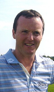 Michael Hoey (golfer) Northern Irish professional golfer (born 1979)