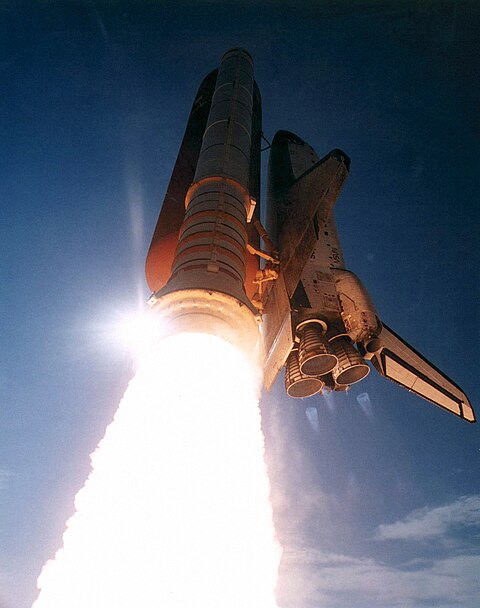 Liftoff of the 70th Space Shuttle mission.