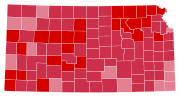 Thumbnail for 1920 United States presidential election in Kansas