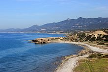 Die Nordküste mit dem Kyrenia-Gebirge