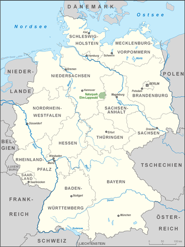 Location of the Elm-Lappwald Nature Park Karte Naturpark Elm-Lappwald.png