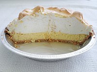Key lime pie is from Key West, Florida