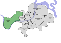 Kirovskij rajon – Mappa