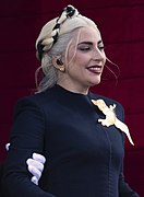 Lady Gaga, chanteuse et actrice américaine.
