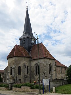 Skyline of Landricourt (Marne)