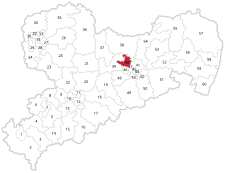 Landtag constituency of Saxony 40 2014.svg