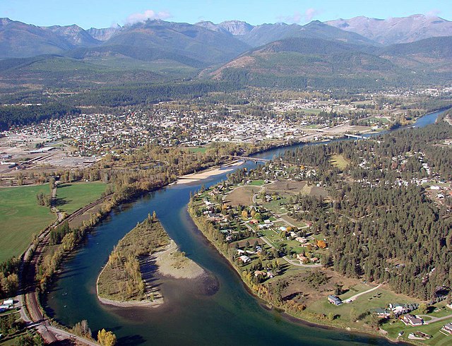 The Kootenai River at Libby, Montana