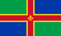 Flag of Lincolnshire.