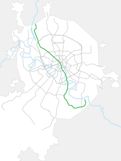 Zamoskvoretskaya line Line of Moscow metro