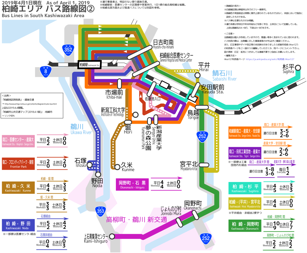 File Linemap Of Buses In Niigata Kashiwazaki 2 Svg Wikimedia Commons
