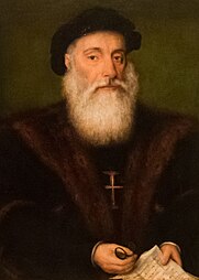 Vasco Da Gama — Portuguese explorer and the first European to reach India by sea. His initial voyage to India (1497–1499) was the first to link Europe and Asia by an ocean route, connecting the Atlantic and the Indian oceans and, in this way, the West and the Orient.