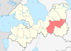 Location of Tikhvinsky District (Leningrad Oblast).svg