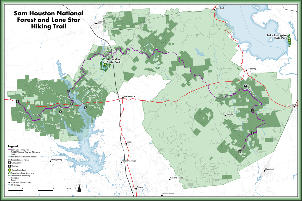 The Villages Map and Hiking Trails