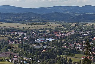 <span class="mw-page-title-main">Lubawka</span> Town in Lower Silesian Voivodeship, Poland