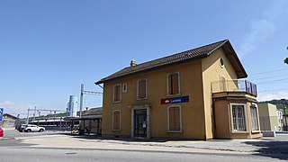 Lucens railway station