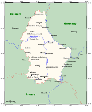 <span class="mw-page-title-main">Geography of Luxembourg</span>