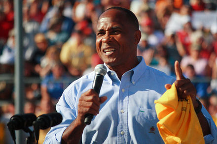 Lynn Swann, drafted in 1974, was elected to the Pro Football Hall of Fame in 2001.