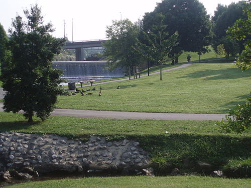 Maryville Alcoa Greenway at Bicentennial Park (Greenbelt) Park MAG at Bicentennial Park.jpg