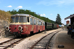 T 37 der Härtsfeld-Museumsbahn in Neresheim