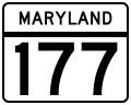 MD Route 177.svg