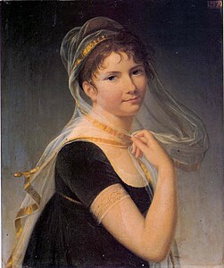 Portrait de Mme Augustin, Salon de 1806, collection privée