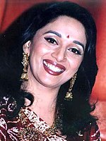 Madhuri Dixit -- Best Actress winner for Dil To Pagal Hai Madhuri Dixit in 2002 (cropped).jpg