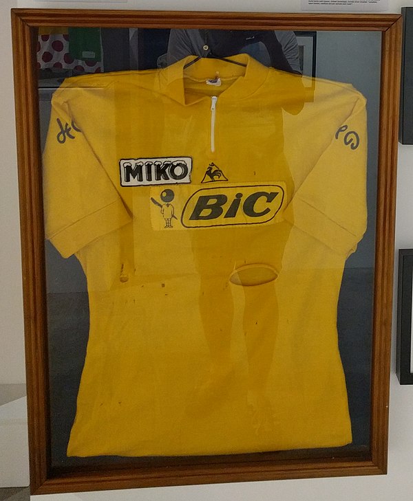 Luis Ocaña's yellow jersey of the 1973 Tour