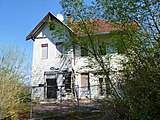 Stillgelegte Malbergbahn bei Bad Ems, Zustand April 2019Bergstation