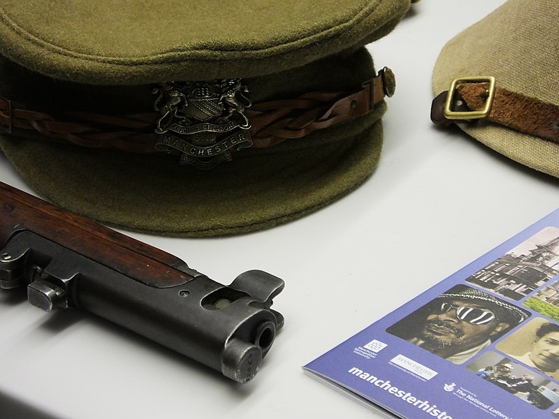 File:Manchester Central Library 2014 re-opening Manchester Regiment 7885.JPG