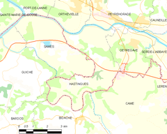 Map commune FR insee code 40120.png